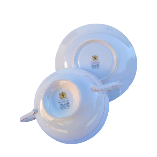 Paragon Dubarry Soup Coupe and Saucer