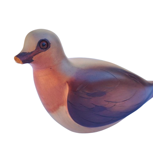 Feathers of Knysna Gallery carved and hand painted Namaqua Dove 193/975
