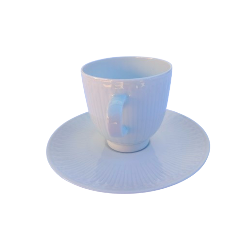 Hutschenreuther Selb LHS Bavaria White demitasse coffee cups and saucers