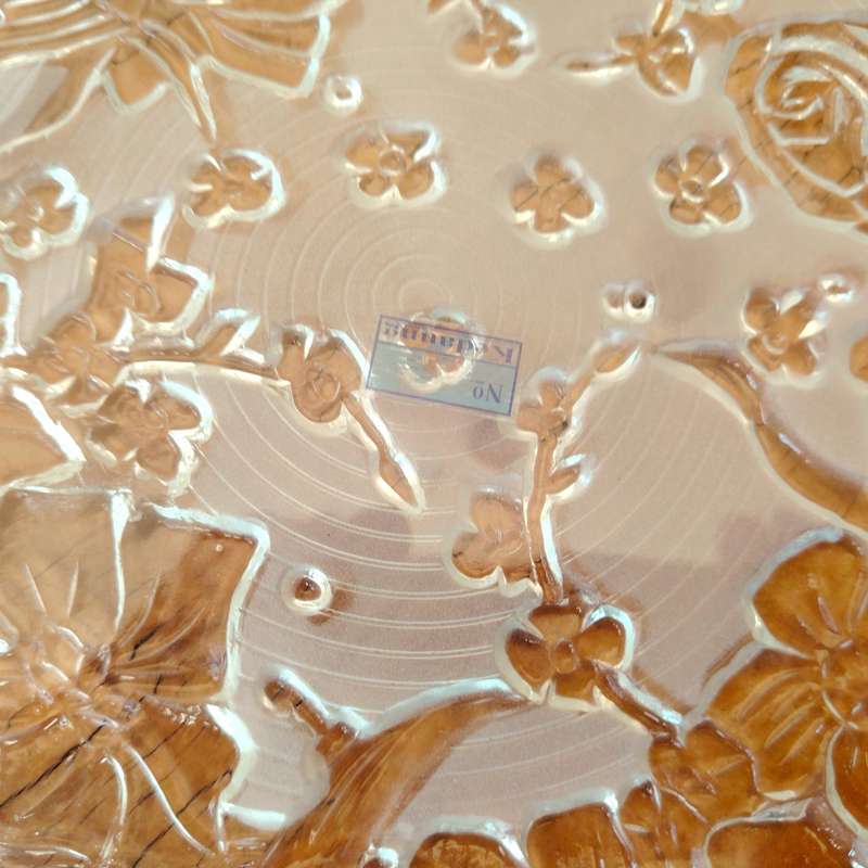 Kedaung Crystal Large Glass Serving Platter