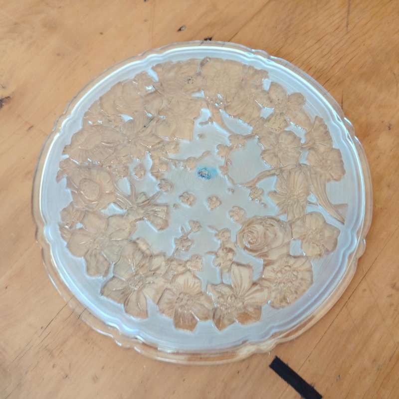Kedaung Crystal Large Glass Serving Platter