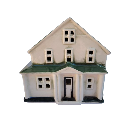 Large Ceramic Church For Light Church 1995 #865