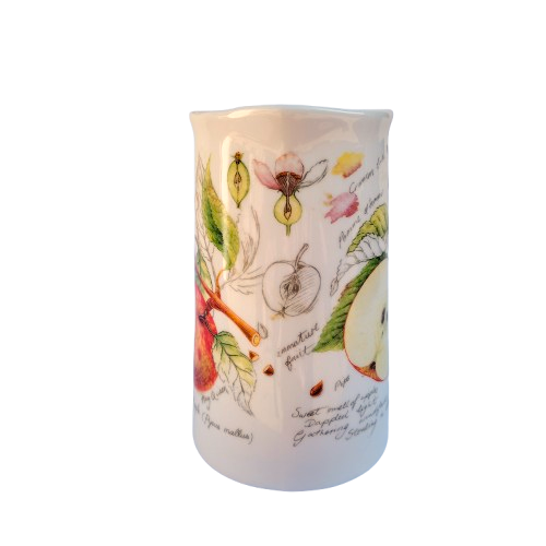 Vintage The Leonardo Collection Pitcher Jug With Apple Design