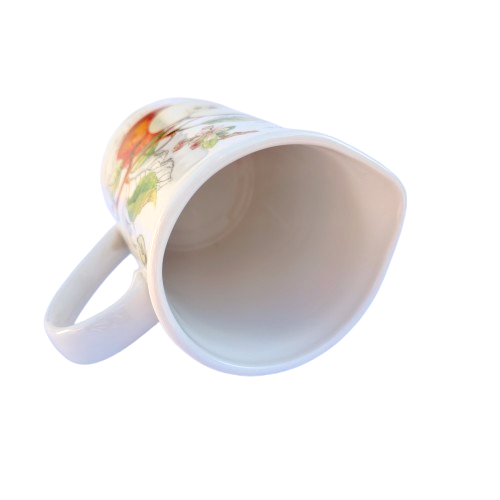 Vintage The Leonardo Collection Pitcher Jug With Apple Design