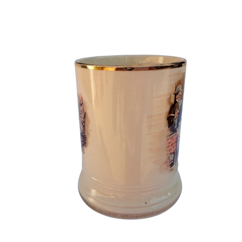 Arthur Wood Porcelain Tankard No 3752 David Dines with Micawber