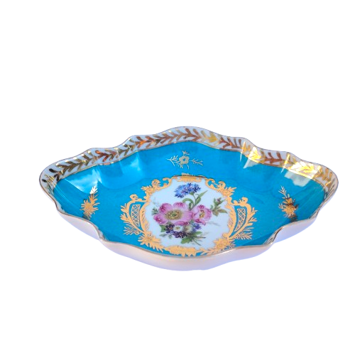 Porcelain Royale Antique Blue Glaze Bowl