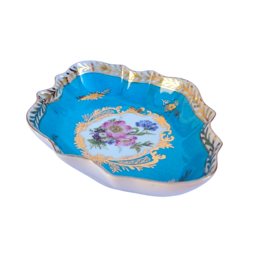 Porcelain Royale Antique Blue Glaze Bowl