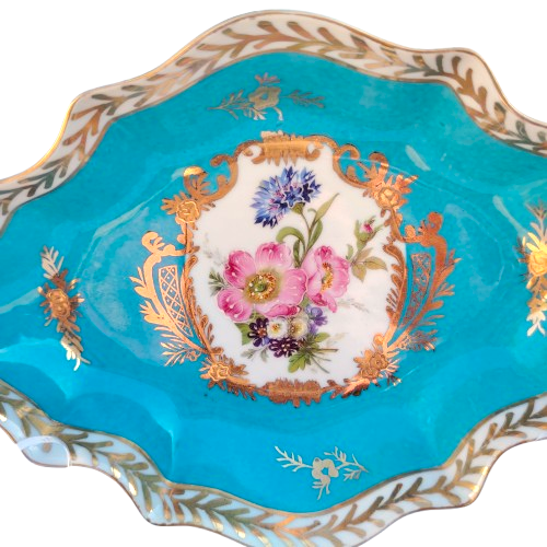Porcelain Royale Antique Blue Glaze Bowl