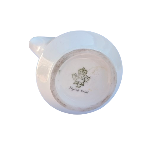 Aynsley Bone China Flying Wild Milk Jug