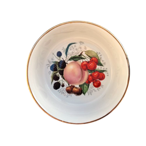 Dartmore Potteries Fruit Gold Jam Dish