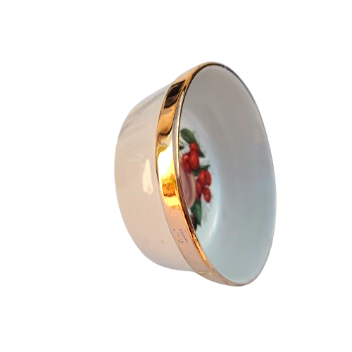 Dartmore Potteries Fruit Gold Jam Dish