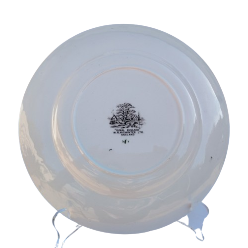 W.R. Midwinter Ltd Rural England transferware Plate