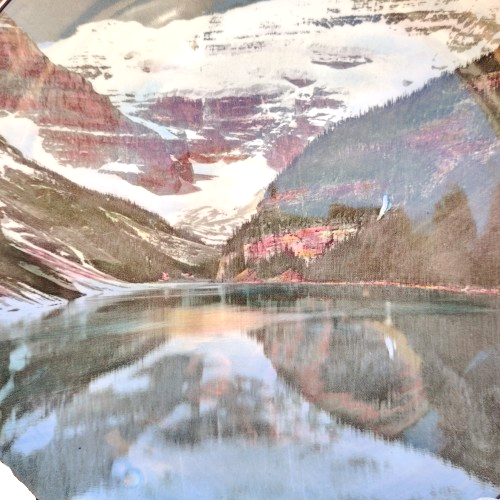 Royal Doulton Lake Louise & Victoria Glacier Banff National Park Canada