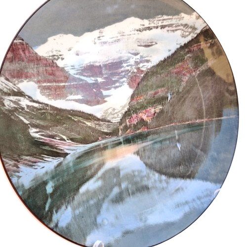 Royal Doulton Lake Louise & Victoria Glacier Banff National Park Canada