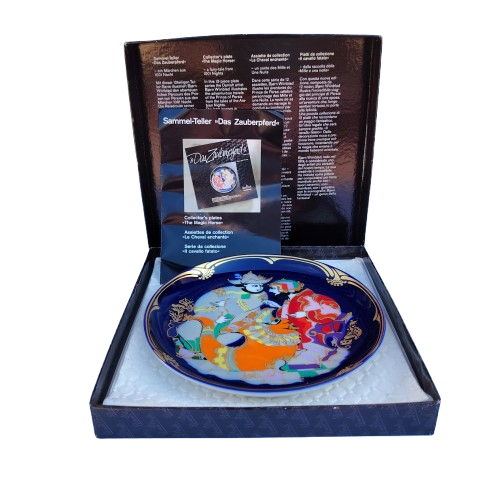 The Magic Horse By Rosenthal Collectors Plate No 2 Bjorn Wiinblad Studio-Linie