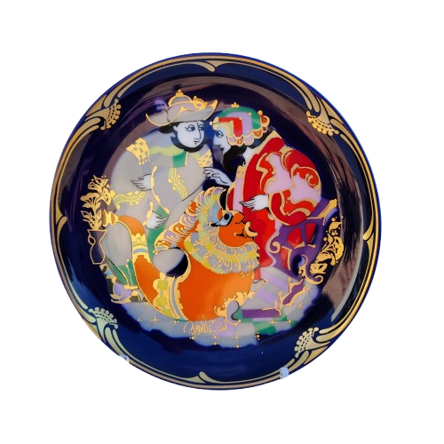 The Magic Horse By Rosenthal Collectors Plate No 2 Bjorn Wiinblad Studio-Linie