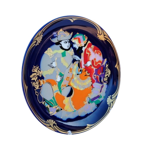 The Magic Horse By Rosenthal Collectors Plate No 2 Bjorn Wiinblad Studio-Linie