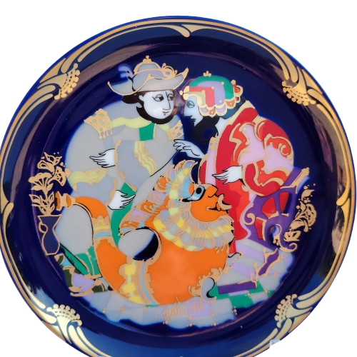 The Magic Horse By Rosenthal Collectors Plate No 2 Bjorn Wiinblad Studio-Linie