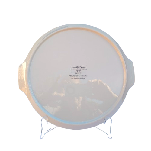 Cake plate Villeroy Boch Germany Le Ballon La Reale Survolant Paris