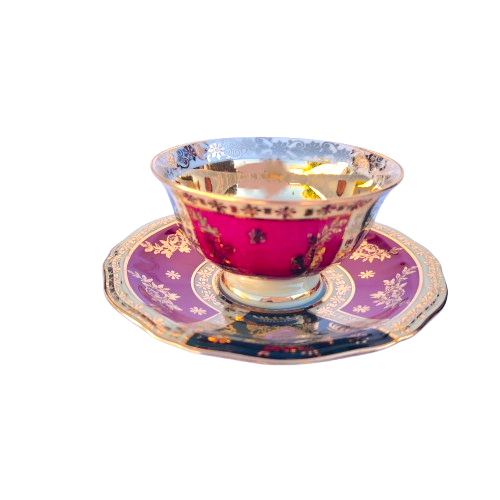 JK Decor Carlsbad Love Story artwork Cup and saucer