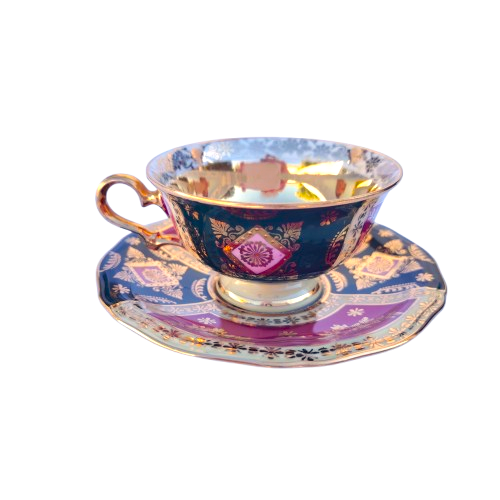 JK Decor Carlsbad Love Story artwork Cup and saucer