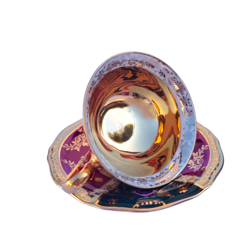 JK Decor Carlsbad Love Story artwork Cup and saucer