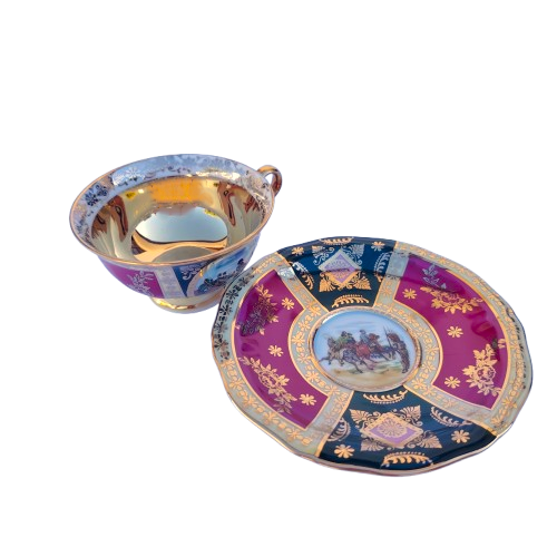 JK Decor Carlsbad Love Story artwork Cup and saucer