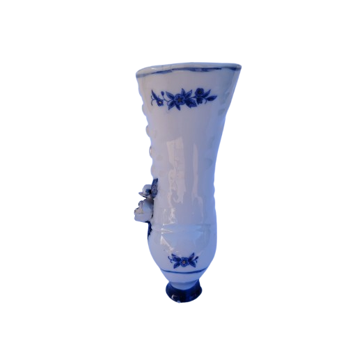 Dutch Delft Blue and Gold Boot