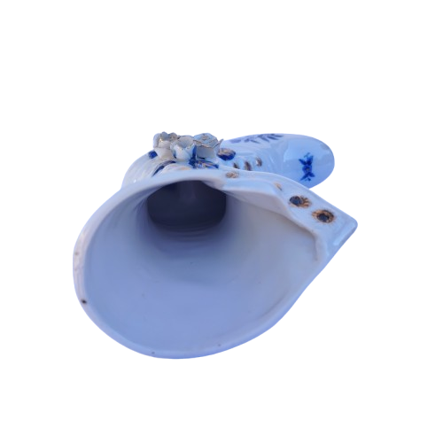 Dutch Delft Blue and Gold Boot