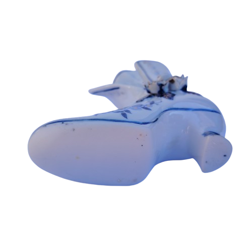 Dutch Delft Blue and Gold Boot