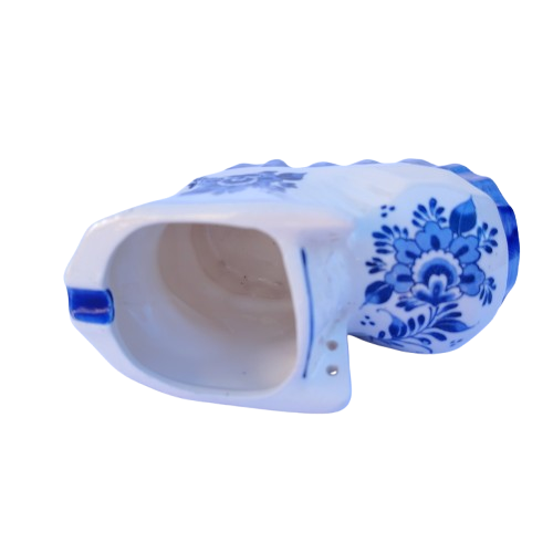 Dutch Delft Blue and White Boot