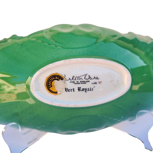Carlton Ware Art Nouveau Vert Royale Dish