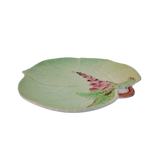 Carlton Wear Green Foxglove Leaf Plate Australian Design