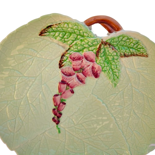 Carlton Wear Green Foxglove Leaf Plate Australian Design