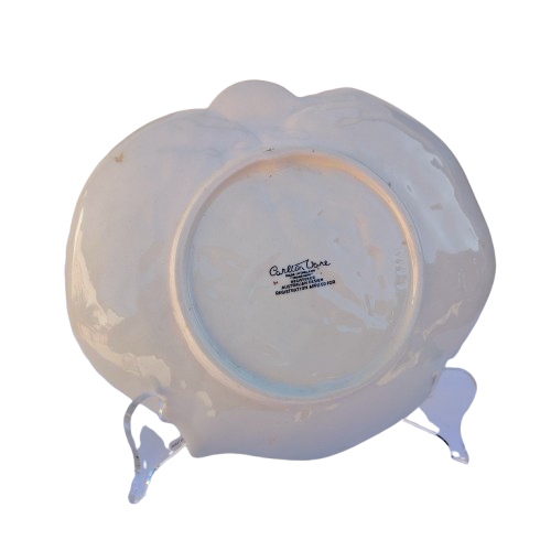 Carlton Wear Green Foxglove Leaf Plate Australian Design