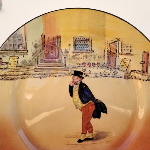 Royal Doulton Charles Dickens Mr Pickwick  Display Plate