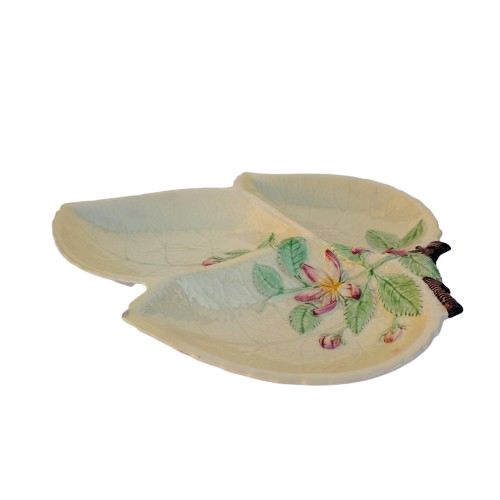 Carlton Ware Australian Design leaf serving dish flower