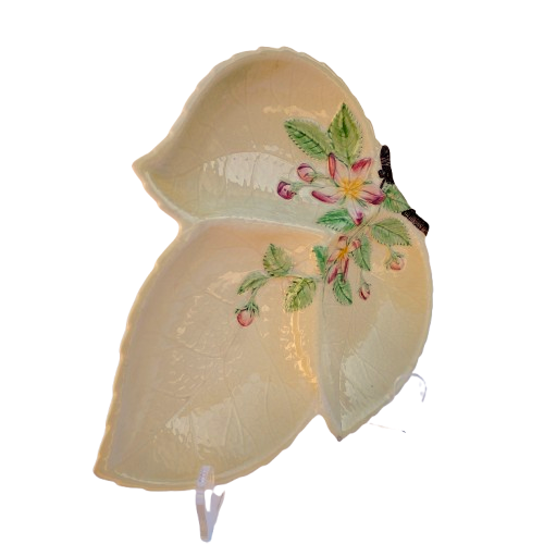Carlton Ware Australian Design leaf serving dish flower