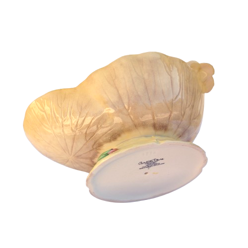 Carlton Wear Yellow Waterlily Bowl