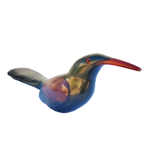 Feathers of Knysna Gallery carved and hand painted Wood Hoopoe 432/2000