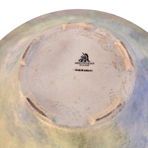 Josiah Wedgwood & Sons 'Unicorn Mark' Marbled Bowl