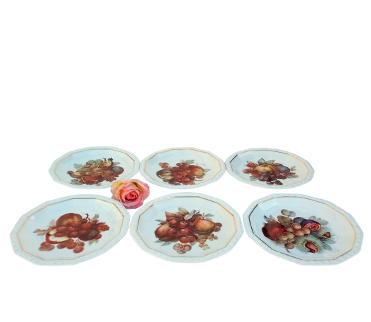 Rosenthal Maria fruit plates set of 6