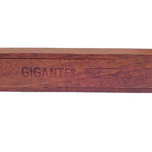 Very Large original Gigantes Tabacalera Cigar in original wooden case