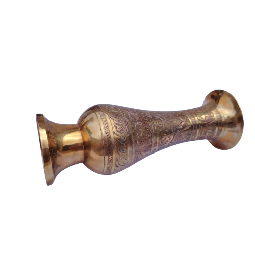 Pair of vintage Brass Copper vases from India
