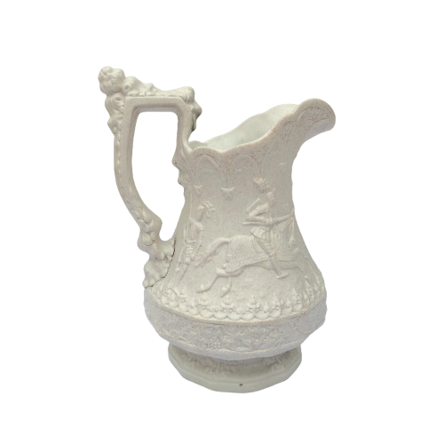 Vintage William Ridgeway Jug English Relief Moulded Pitcher