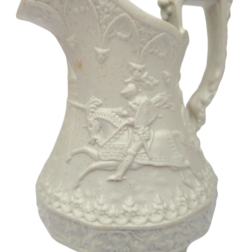 Vintage William Ridgeway Jug English Relief Moulded Pitcher