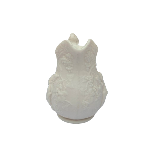 Vintage Porcelain Relief Jug Cherubs Cupid Creamer