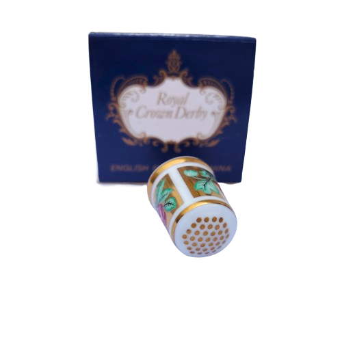 Royal Crown Derby The Golden Flower Thimble