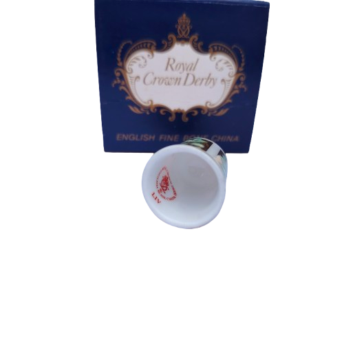 Royal Crown Derby The Golden Flower Thimble