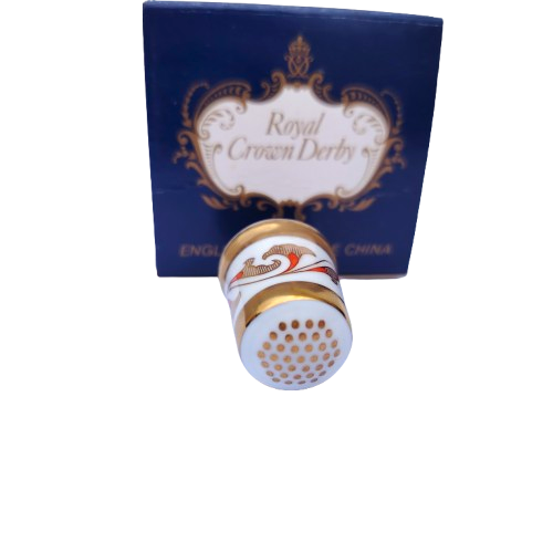 Royal Crown Derby The Art Deco Thimble